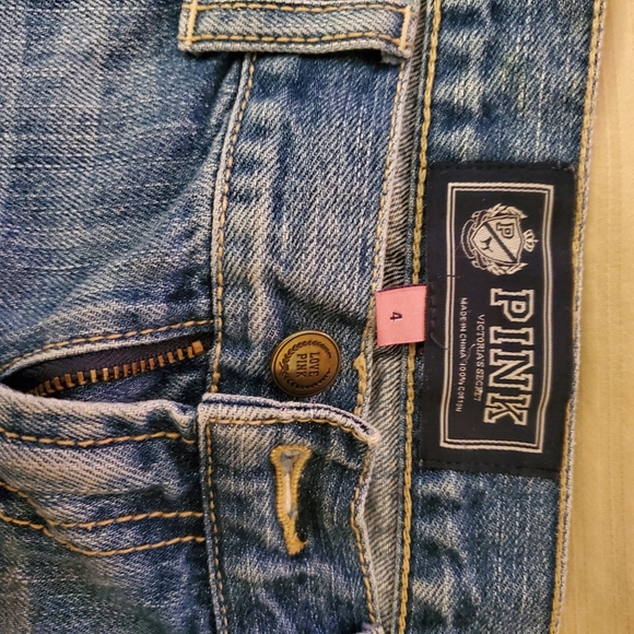 PINK Low Rise Jean Shorts - Picture 4 of 4